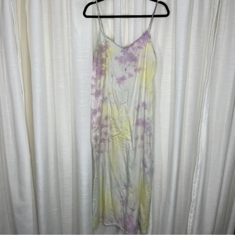 Quiksilver Pastel Tie-Dye Maxi Dress